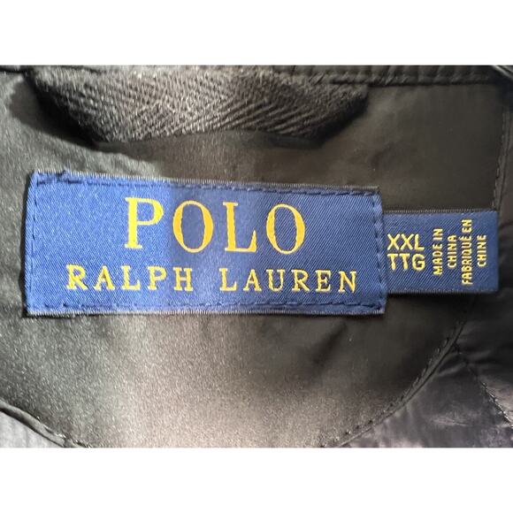 Polo Ralph Lauren Mens Size 2XL Black Sleeveless Quilted Shell Gilet Vest - Picture 12 of 16